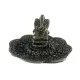 Набори пахощів Підставка під пахощі "Ганеша" метал, старовинне срібло d -9.8 см h-5.8 см (DN32348)