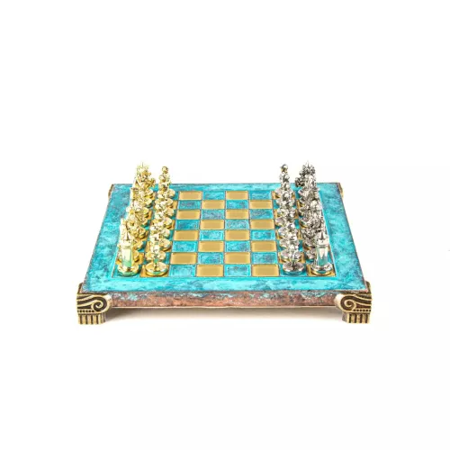 Шахи Шахи Manopoulos Візантійська імперія 20х20 см Бірюзовий (S1TIR)