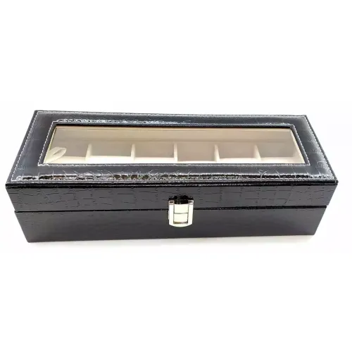 Скриньки та скарбнички Скринька для годинника для 6 годинників 30х11.5х8 см (DN32797)