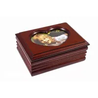 Шкатулка для украшений King Wood, венге (JF-K1513M)