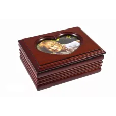 Шкатулка для украшений King Wood, венге (JF-K1513M)