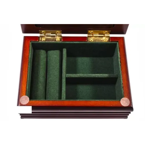 Ящики, комодики, шкафчики Шкатулка для украшений King Wood, венге (JF-K1513M)