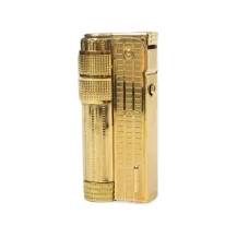 Запальничка бензинова IMCO Super 6700 Triplex Brass gold with E/T золотиста (IM1800025)