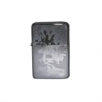 Зажигалка бензиновая STAR Серебристая (23599STAR)