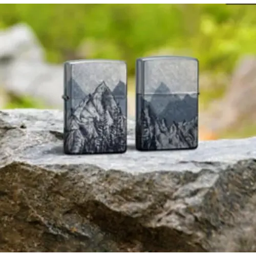 Бензинові запальнички Запальничка бензинова "ZIPPO" Mountains Sketch Design (46280)