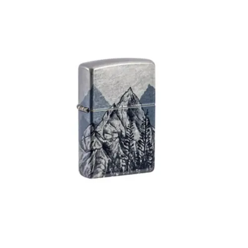 Бензинові запальнички Запальничка бензинова "ZIPPO" Mountains Sketch Design (46280)