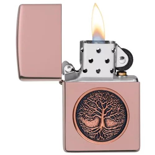 Бензинові запальнички Запальничка бензинова Zippo Tree Of Life Emblem (49638)