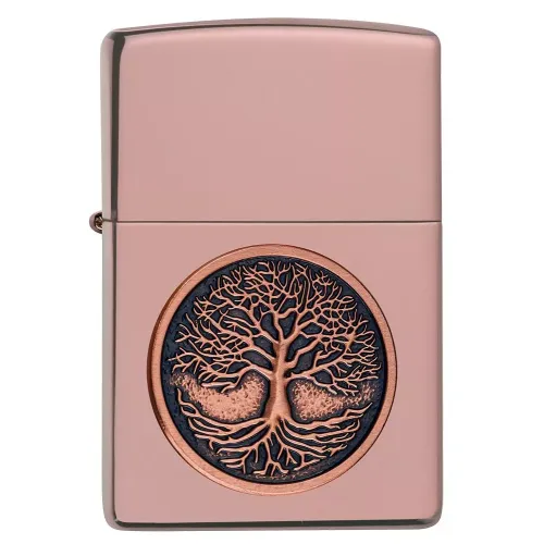Бензинові запальнички Запальничка бензинова Zippo Tree Of Life Emblem (49638)