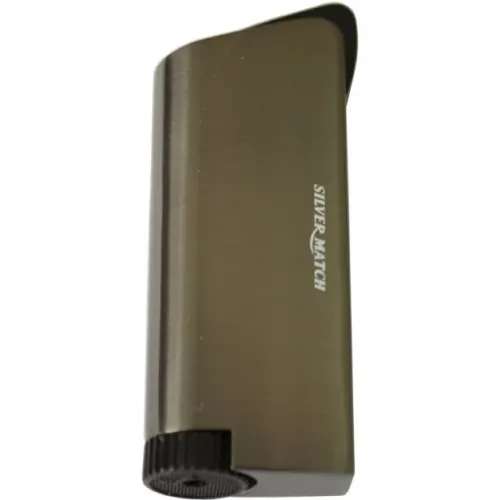 Бензинові запальнички Запальничка Silver Match Sm Bank Classic Blueflame Lighter темний лід (40674271DRI)