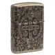 Запальничка армована бензинова Zippo Armor® St. Benedict Antique Brass (29719)