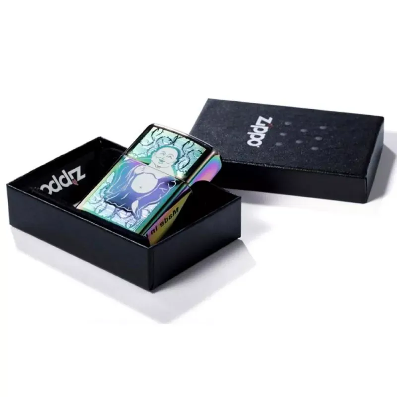 Запальничка бензинова ZIPPO CLASSIC SPECTRUM BUDDHA BELLY хамелеон (28480)