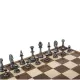 Шахматы Manopoulos Staunton классические фигуры 27х27 см Коричневый (SKW32Z30K)