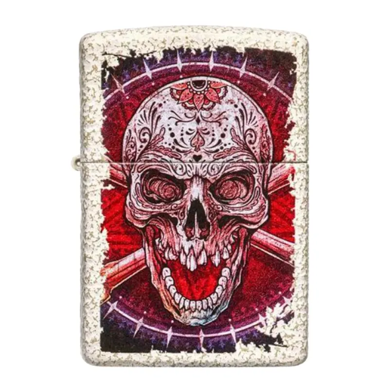 Зажигалка бензиновая Zippo Skull Design (49410)