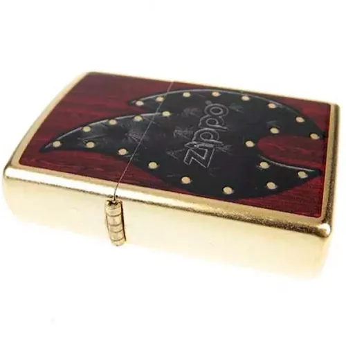 Зажигалка бензиновая Zippo Leather Retro Flame (28832)