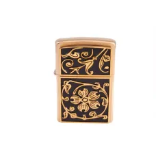 Зажигалка Zippo Gold Floral Flourish Gold (20903)