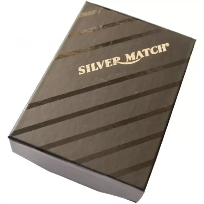 Зажигалка Silver Match Sm Bank Classic Blueflame Lighter хром глянцевый (40674271SLG)