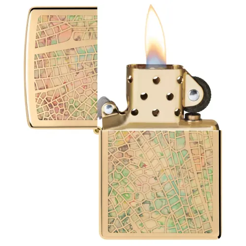 Зажигалка бензиновая Zippo 254B Dragonfly Wing Design (46006)