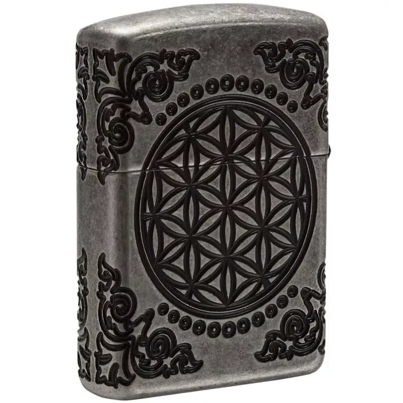 Зажигалка бензиновая армированная ZIPPO Armor® Tree of Life (29670)