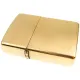 Зажигалка армированная бензиновая Zippo Armor® Brushed Brass, золотистый матовый (168)