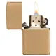 Зажигалка армированная бензиновая Zippo Armor® Brushed Brass, золотистый матовый (168)