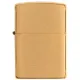 Зажигалка армированная бензиновая Zippo Armor® Brushed Brass, золотистый матовый (168)