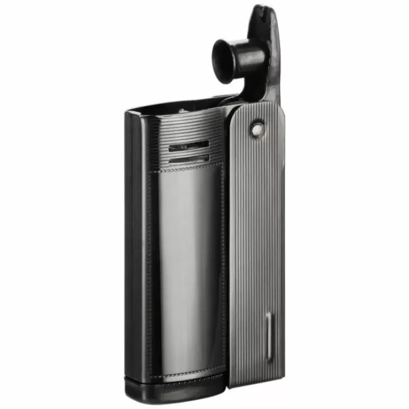 Зажигалка бензиновая IMCO Streamline 6800P Oil black nickel вооруженный хром (IM1800072)