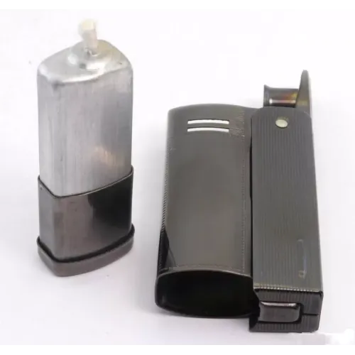 Зажигалка бензиновая IMCO Streamline 6800P Oil black nickel вооруженный хром (IM1800072)