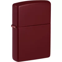 Зажигалка бензиновая Zippo Reg Merlot Matte Красная (46021) Зажигалка бензиновая Zippo Reg Merlot Matte Красная (46021)