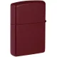 Зажигалка бензиновая Zippo Reg Merlot Matte Красная (46021) Зажигалка бензиновая Zippo Reg Merlot Matte Красная (46021)