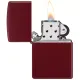 Зажигалка бензиновая Zippo Reg Merlot Matte Красная (46021) Зажигалка бензиновая Zippo Reg Merlot Matte Красная (46021)