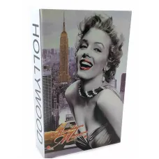 Книга-сейф "Marilyn Monroe"метал, пластик, сірий (24,5х16х5,5 см) (DN32007B)