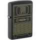 Зажигалка бензиновая Zippo 218 Vintage TV Design Черная (48619)
