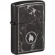 Зажигалка бензиновая Zippo Marble Flame Design , черный лед (46571)