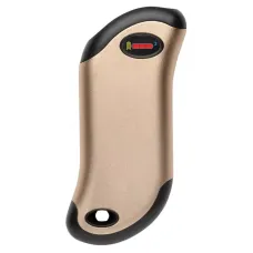 Грелка для рук USB на 9 часов+ Power Bank 5200 mAh +LED фонарик ZIPPO Heatbank, цифровой дисплей индикатора заряда, золотистая,коробка (2007360)