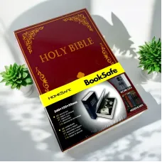 Книга-сейф "Holy Bible" 24,5х16х5,5 см метал, пластик, коричневий (DN32007EN)