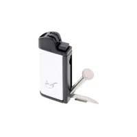 Зажигалка газовая кремниевая для трубки с инструментами IMCO Chic 4 Pipe Flint Silver серебристая (IM1800002)