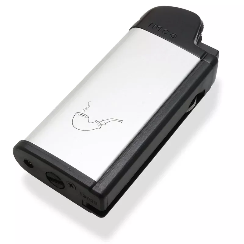 Зажигалка газовая кремниевая для трубки с инструментами IMCO Chic 4 Pipe Flint Silver серебристая (IM1800002)