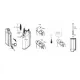 Зажигалка газовая кремниевая для трубки с инструментами IMCO Chic 4 Pipe Flint Silver серебристая (IM1800002)