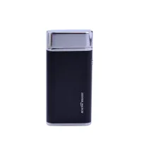 Запальничка Silver Match BALHAM BLACK ELECTRONIC 2 ARC - DL1 із подвійною електродугою Чорний із сріблястим (40674199)