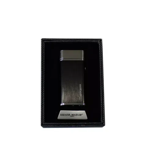 Зажигалка Silver Match BALHAM BLACK ELECTRONIC 2 ARC - DL1 с двойной электродугой Черный с серебристым (40674199)