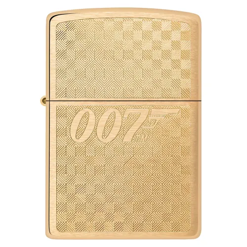 Бензиновые зажигалки Бензиновая зажигалка Zippo Bond BT 007 Gun Logo (46298)