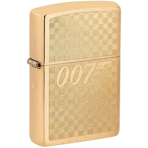 Бензиновые зажигалки Бензиновая зажигалка Zippo Bond BT 007 Gun Logo (46298)