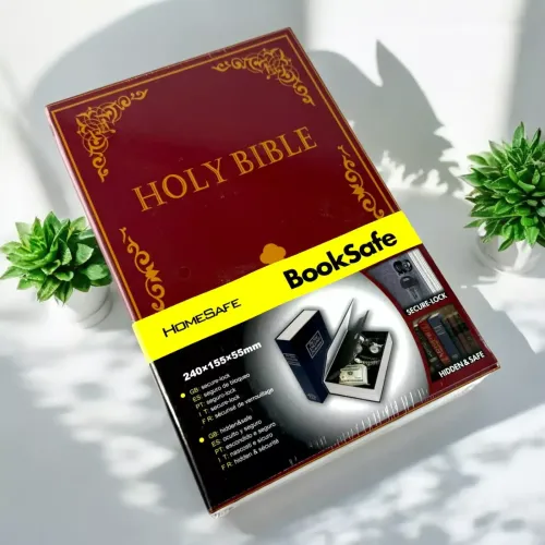Книги-сейфы Книга-сейф "Holy Bible" 24,5х16х5,5 см металл, пластик, коричневый (DN32007EN)