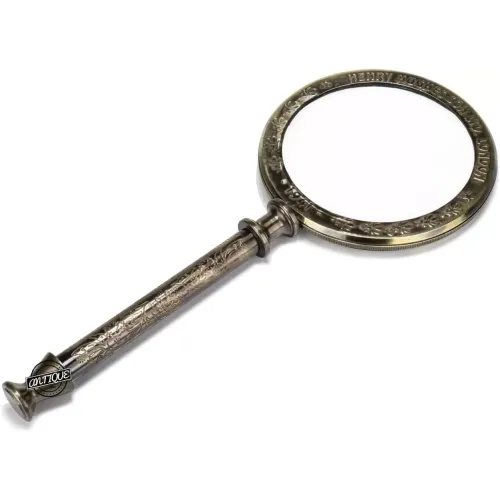 Компасы, лупы Лупа винтажная Henry Hughes Sons LTD. London 1941 в кожаном чехле, латунь, стекло, темная бронза кратность 10Х 28х14х2 см (DN28240B)