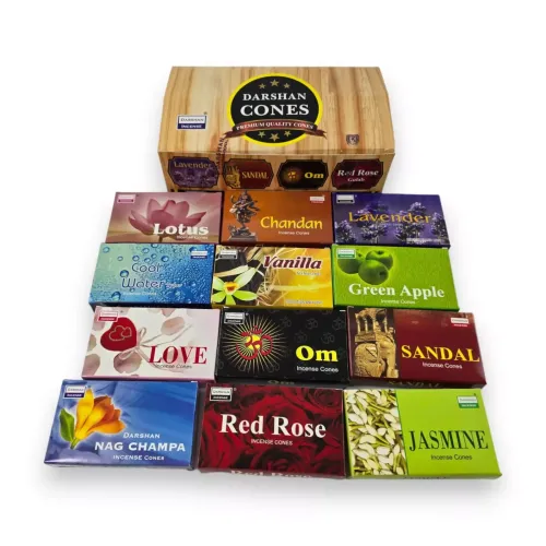 Набори пахощів Набір пахощів конуси 12 ароматів Darshan (DN35904)