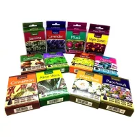 Набір пахощів Tulasi з 12 ароматів по 15 конусів в упаковці (DN34592)