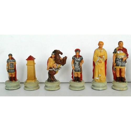 Шахи Шахи Manopoulos Греко-римські в дерев'яному футлярі 47 х 47 см Коричневі (SKK1BRO)