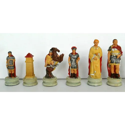 Шахи Шахи Manopoulos Греко-римські в дерев'яному футлярі 47 х 47 см Коричневі (SKK1BRO)