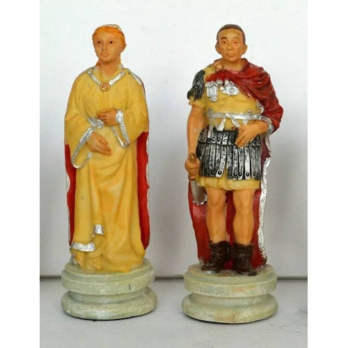 Шахи Шахи Manopoulos Греко-римські в дерев'яному футлярі 47 х 47 см Коричневі (SKK1BRO)