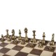 Шахи Шахи Manopoulos Staunton класичні фігури 27х27 см Коричневий (SKW32Z30K)